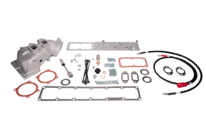 Fleece Performance Engineering - Fleece Performance Intake Horn And Grid Heater Kit, 2007.5-2024 6.7L Cummins - Image 1
