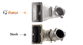 Fleece Performance Engineering - Fleece Performance Intake Horn And Grid Heater Kit, 2007.5-2024 6.7L Cummins - Image 2